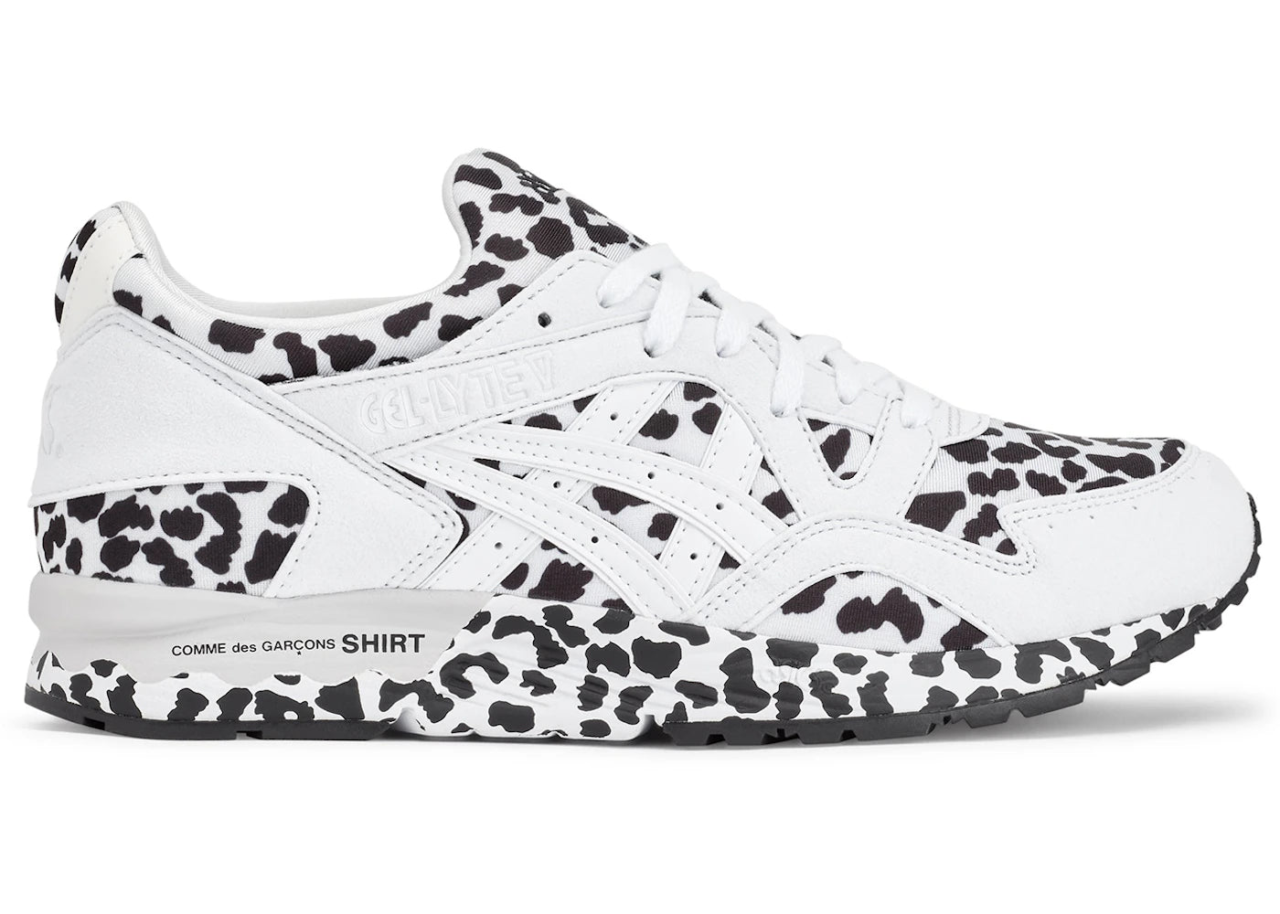 ASICS Gel-Lyte V Comme des Garcons Shirt Leopard White