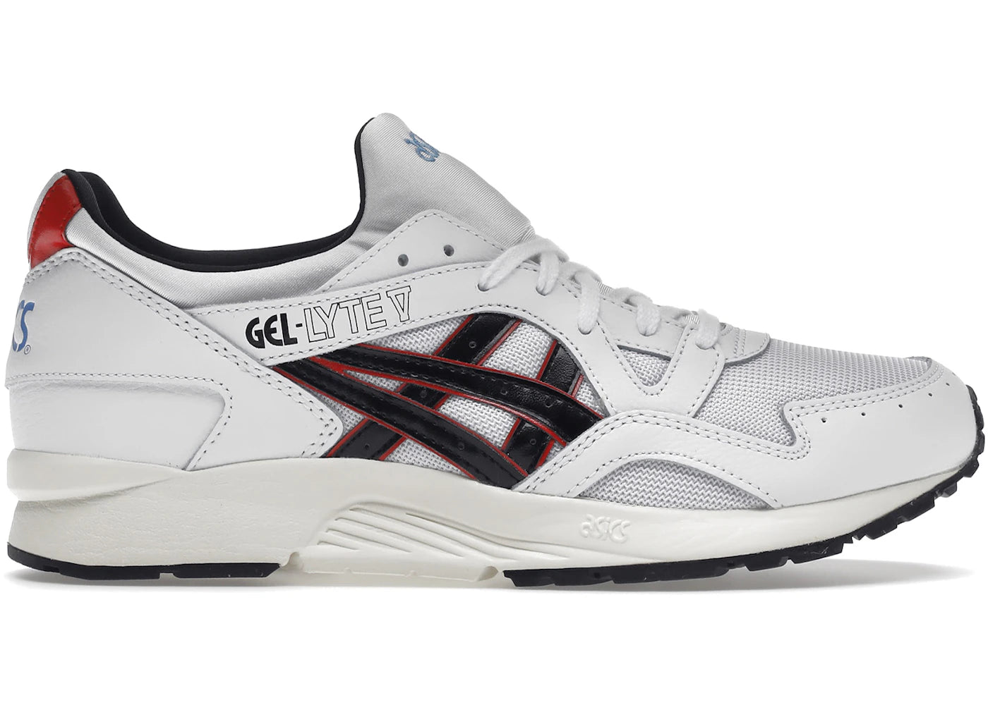 ASICS Gel-Lyte V White Black Red