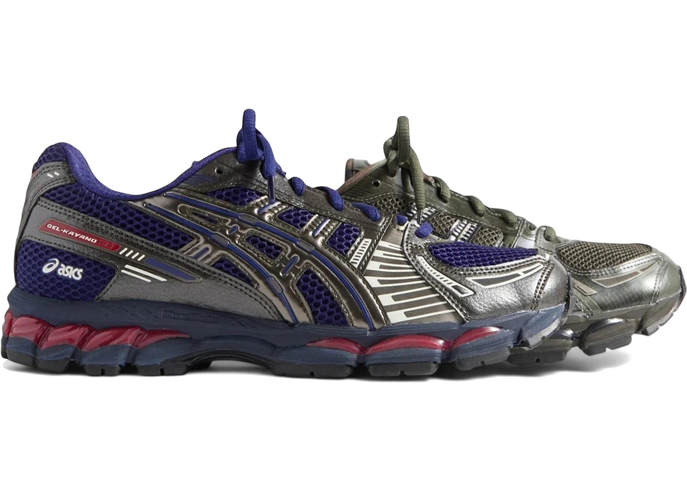 ASICS Gel-Kayano 12.1 Kith Marvel vs. Capcom Captain America vs. Guile Opened Box (Comic Not Included)
