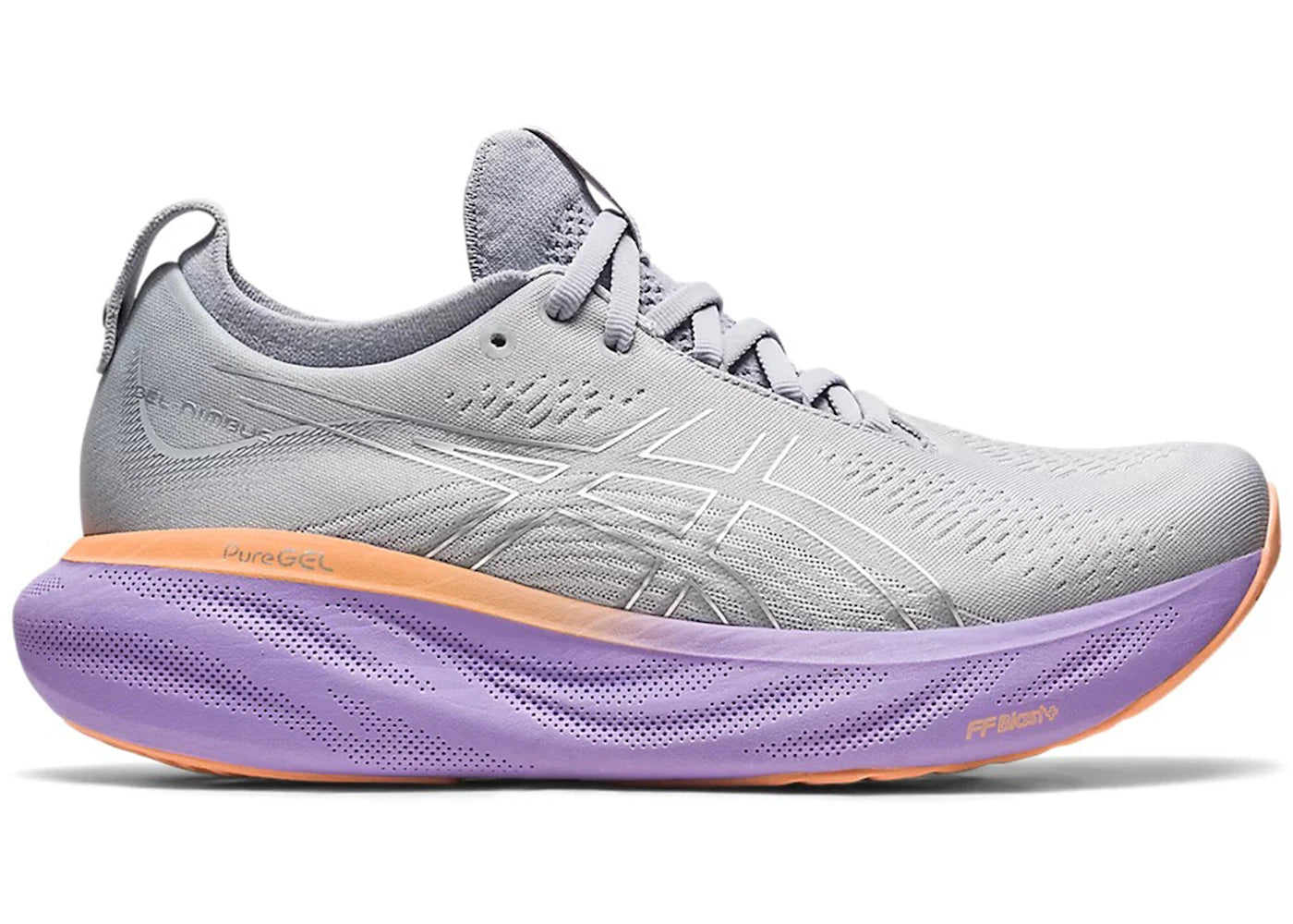 ASICS Gel-Nimbus 25 Piedmont Grey Pure Silver Lilac (Women's)