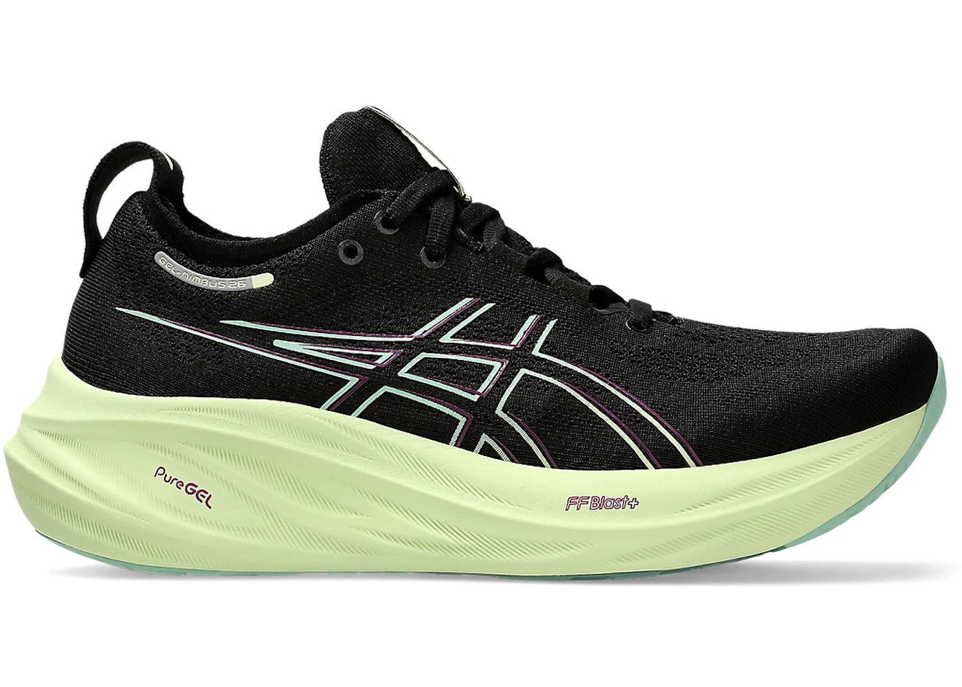 ASICS Gel-Nimbus 26 Black Cool Matcha (Women's)