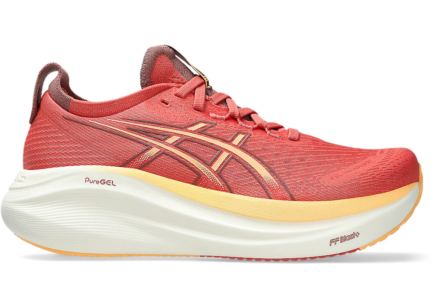 ASICS Gel-Nimbus 27 Dark Pink Clay Orange Glow (Women's)