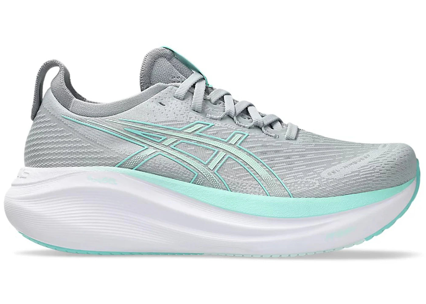 ASICS Gel-Nimbus 27 Piedmont Grey Illuminate Mint (Women's)