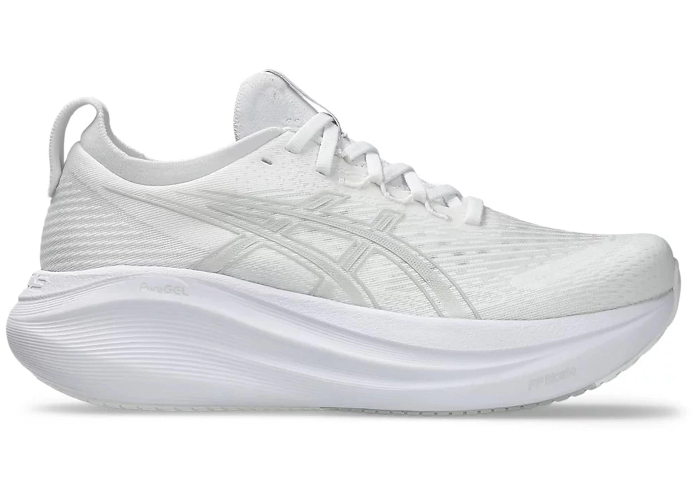 ASICS Gel-Nimbus 27 White Glacier Grey (Women's)