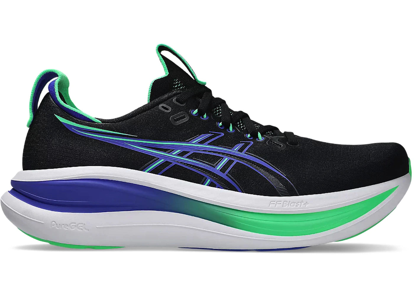 ASICS Gel-Nimbus 28 Black Cobalt Burst