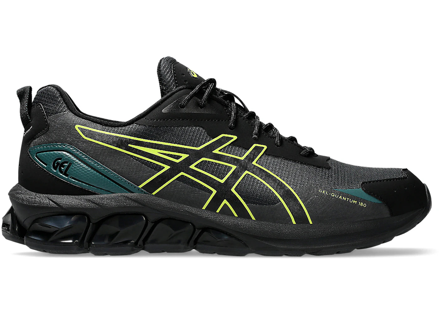 ASICS Gel-Quantum 180 LS Black Neon Lime