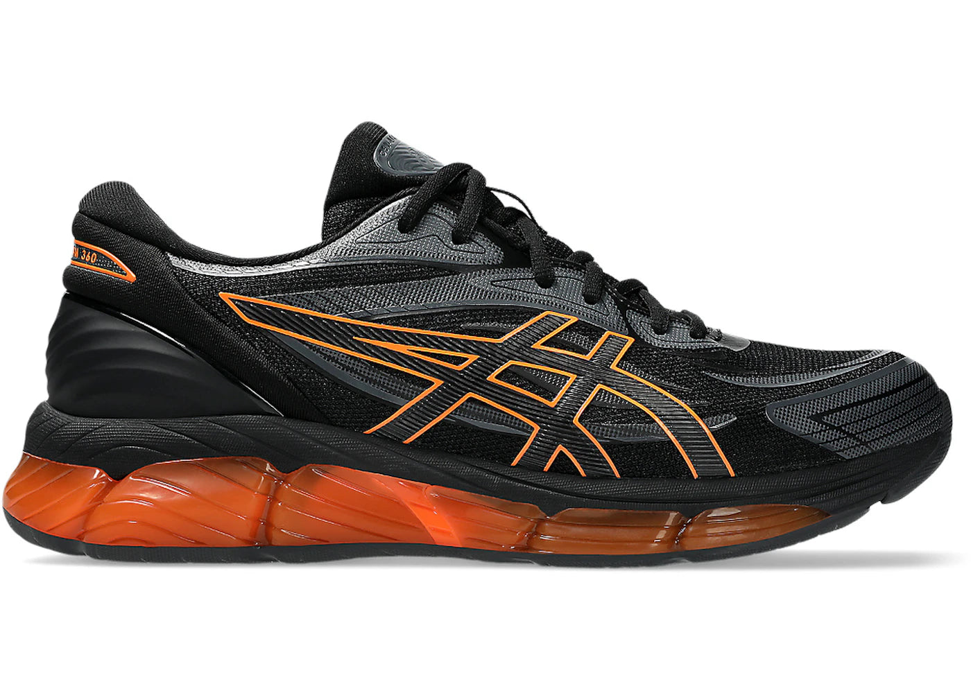 ASICS Gel-Quantum 360 VIII Black Shocking Orange