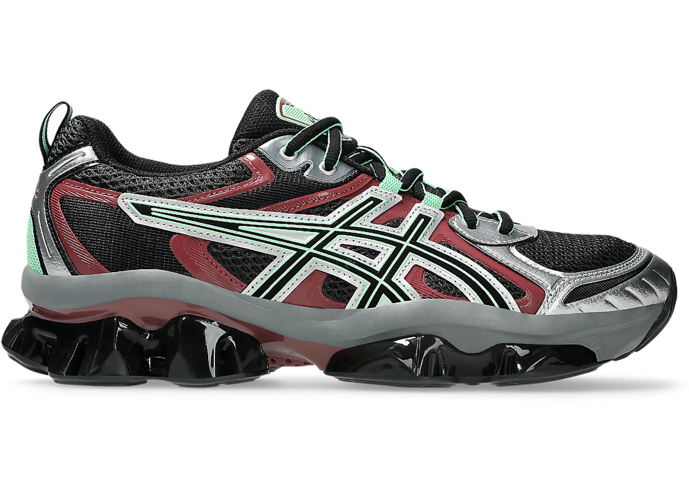 ASICS Gel-Quantum Kinetic Graphite Grey Brisket Red