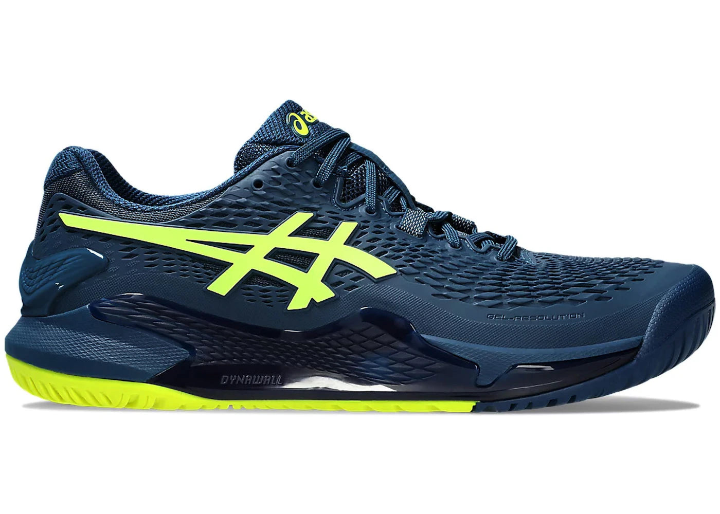 ASICS Gel-Resolution 9 Mako Blue Safety Yellow