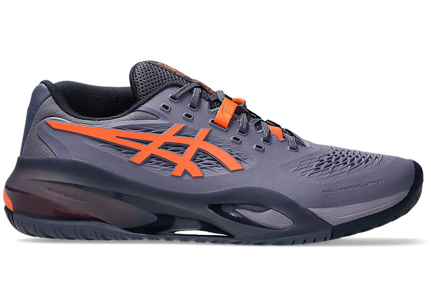 ASICS Gel-Resolution X Greyish Purple Nova Orange