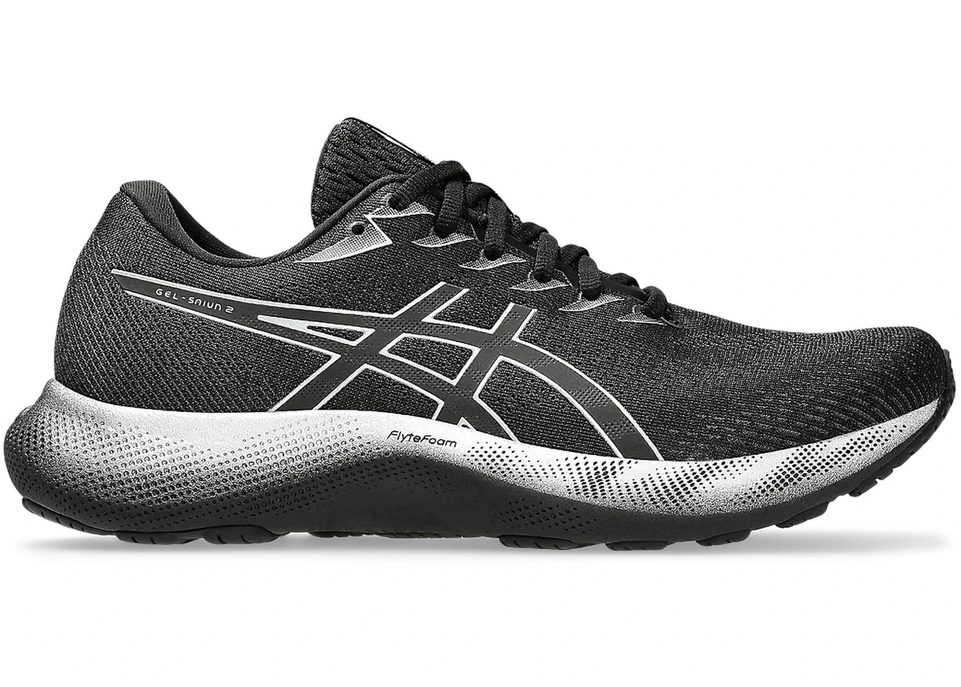 ASICS Gel-Saiun 2 Black Pure Silver