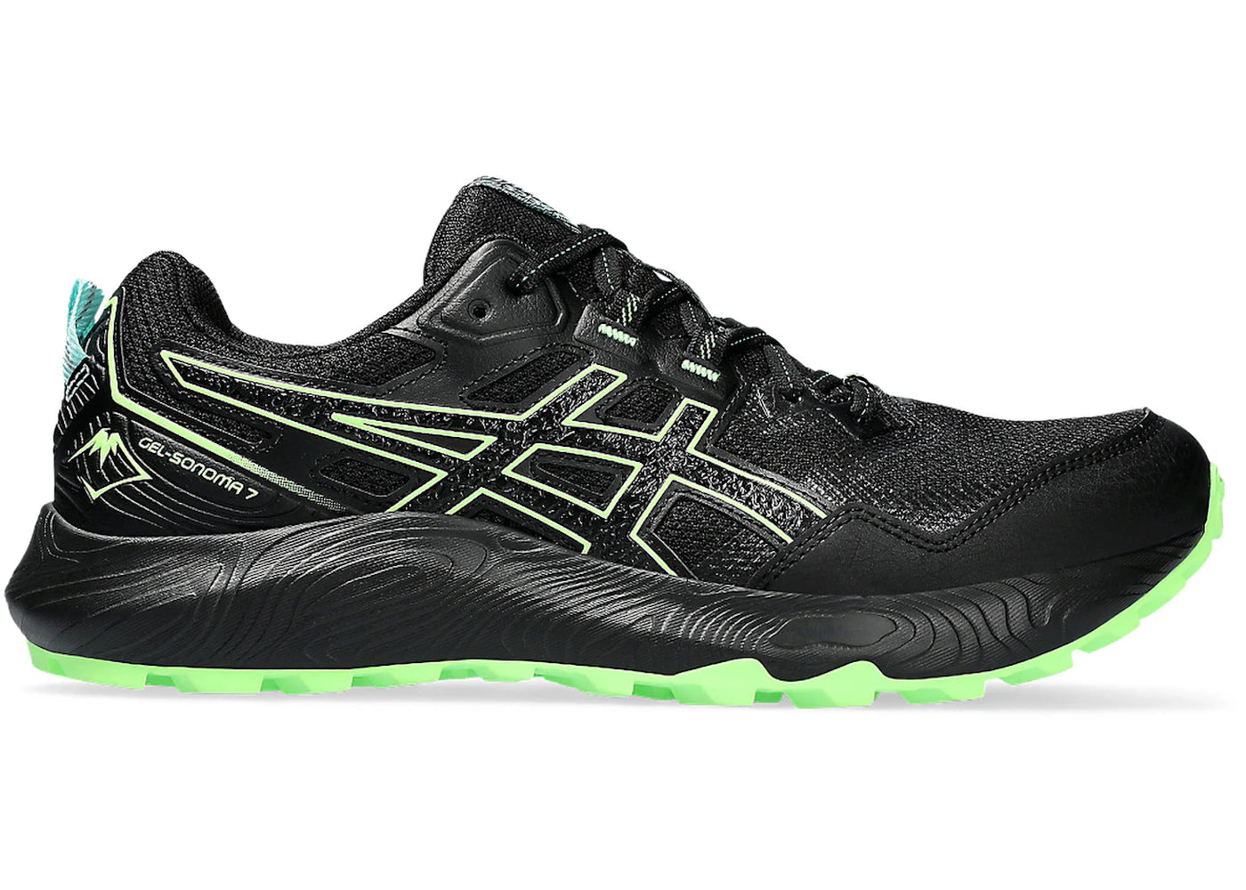 ASICS Gel-Sonoma 7 Black Illuminate Green