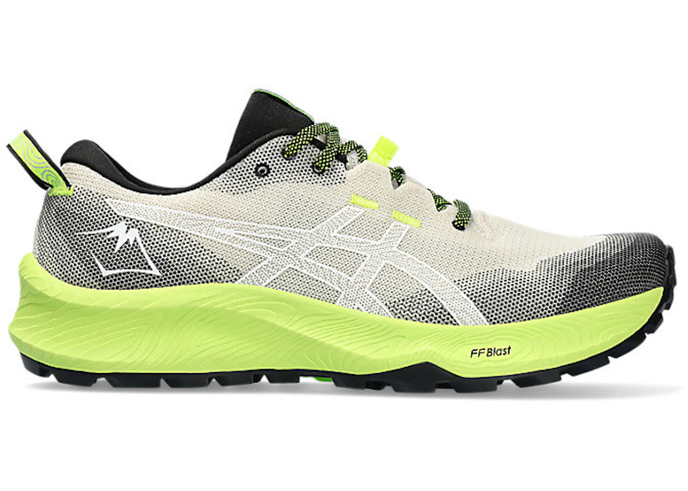 ASICS Gel-Trabuco 12 Oatmeal White Green