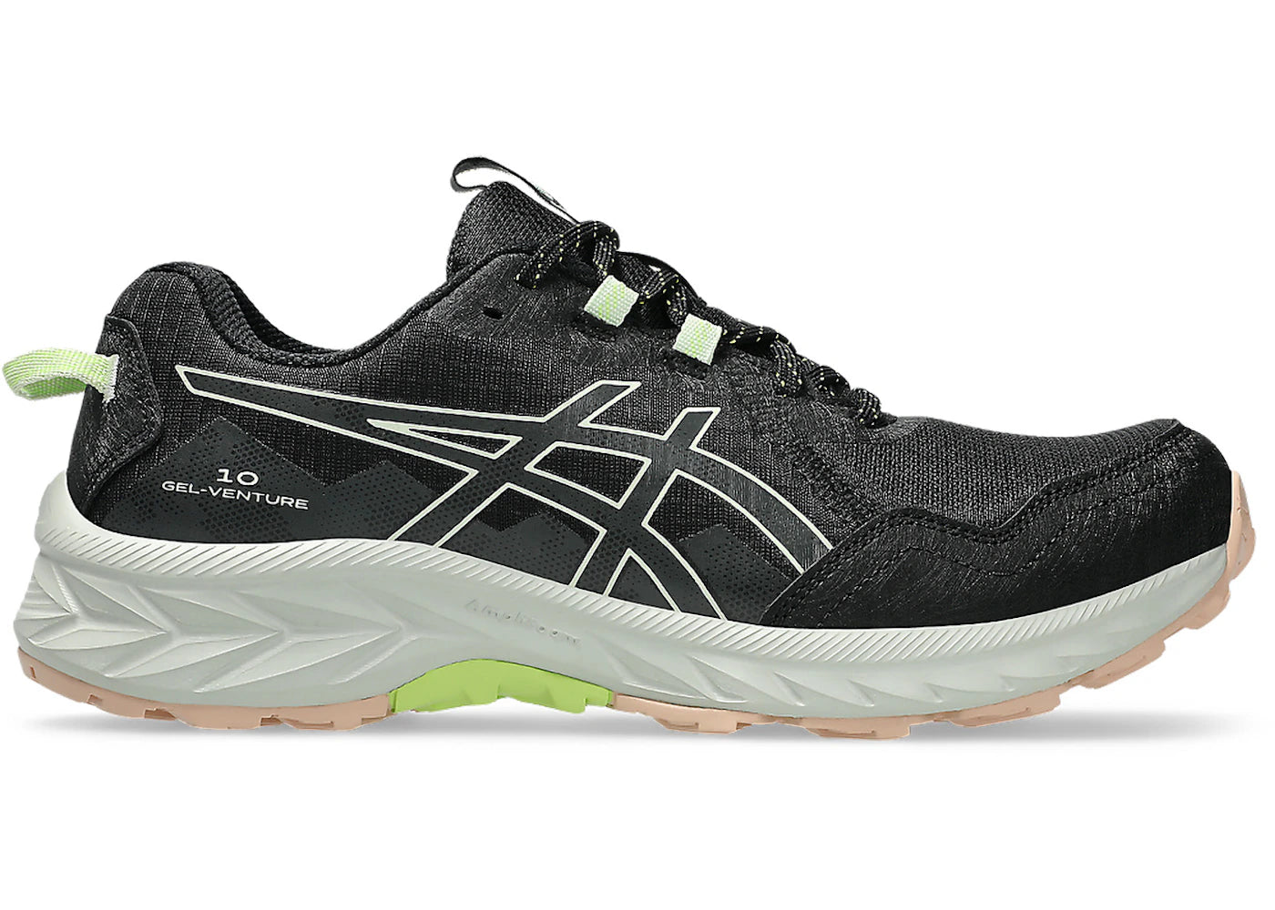 ASICS Gel-Venture 10 Black Whisper Green (Women's)