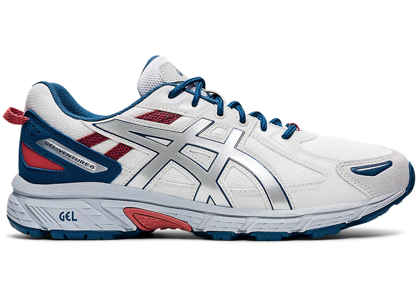 ASICS Gel-Venture 6 White Pure Silver Blue