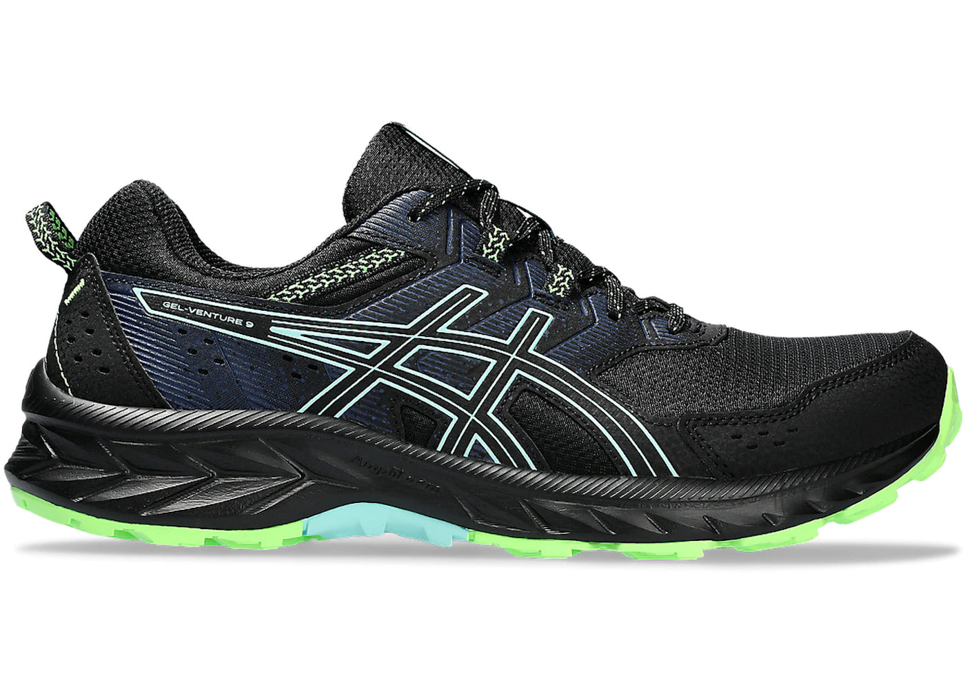 ASICS Gel-Venture 9 Black Illuminate Mint