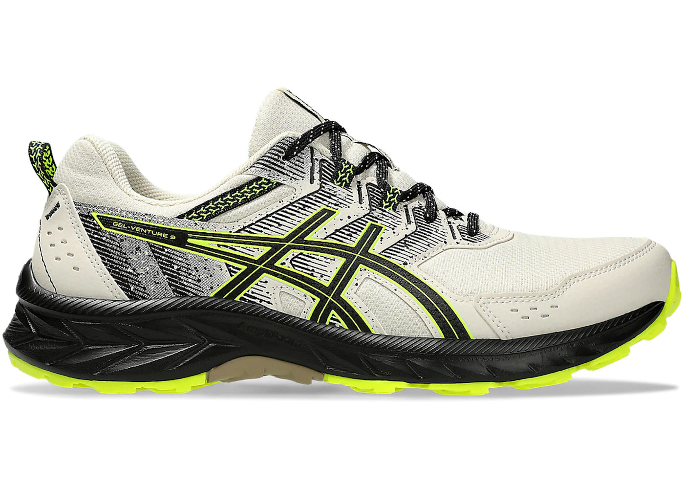 ASICS Gel-Venture 9 Oatmeal Safety Yellow