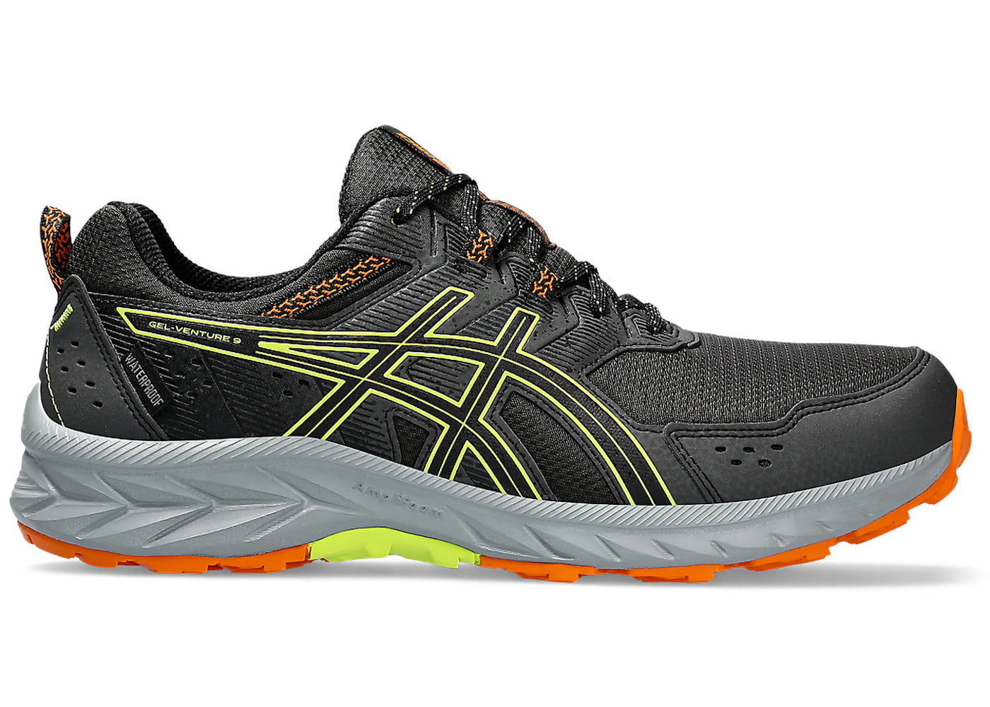 ASICS Gel-Venture 9 Waterproof Graphite Grey Neon Lime