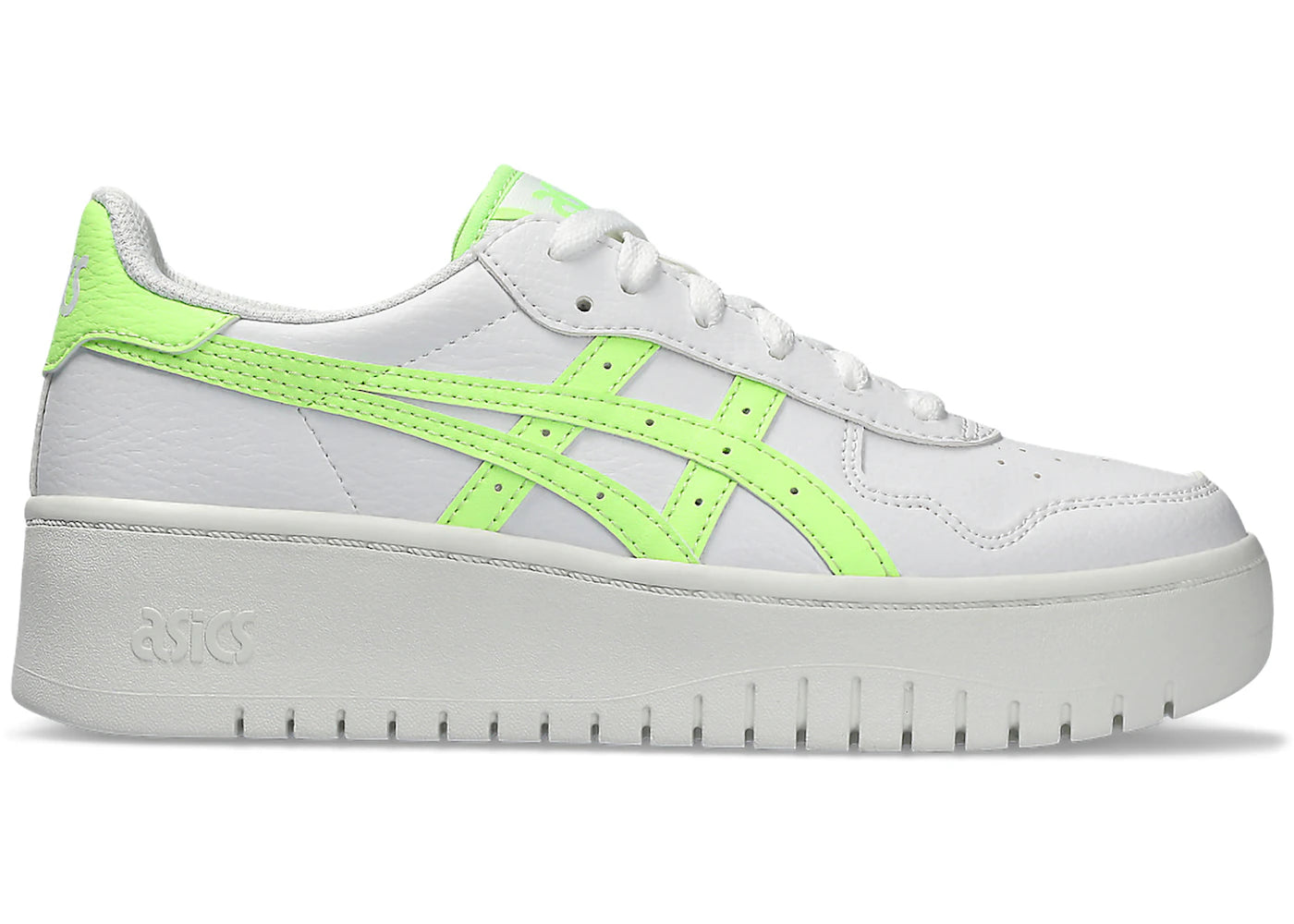 ASICS Japan S PF White Illuminate Green (Women's)