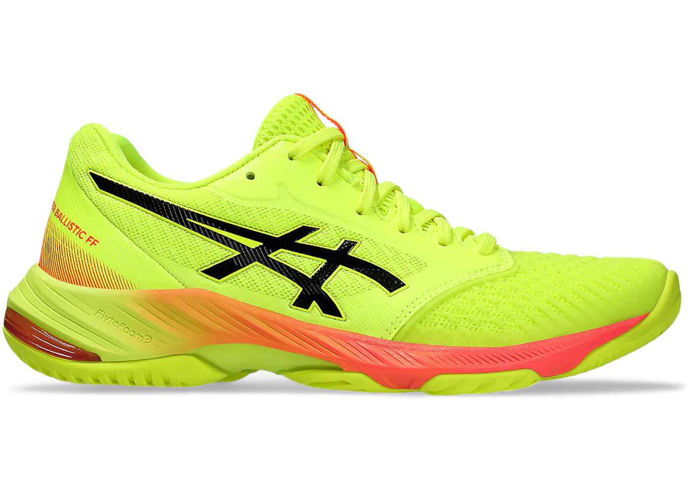 ASICS Netburner Ballistic FF 3 Paris Safety Yellow Black (Women's)