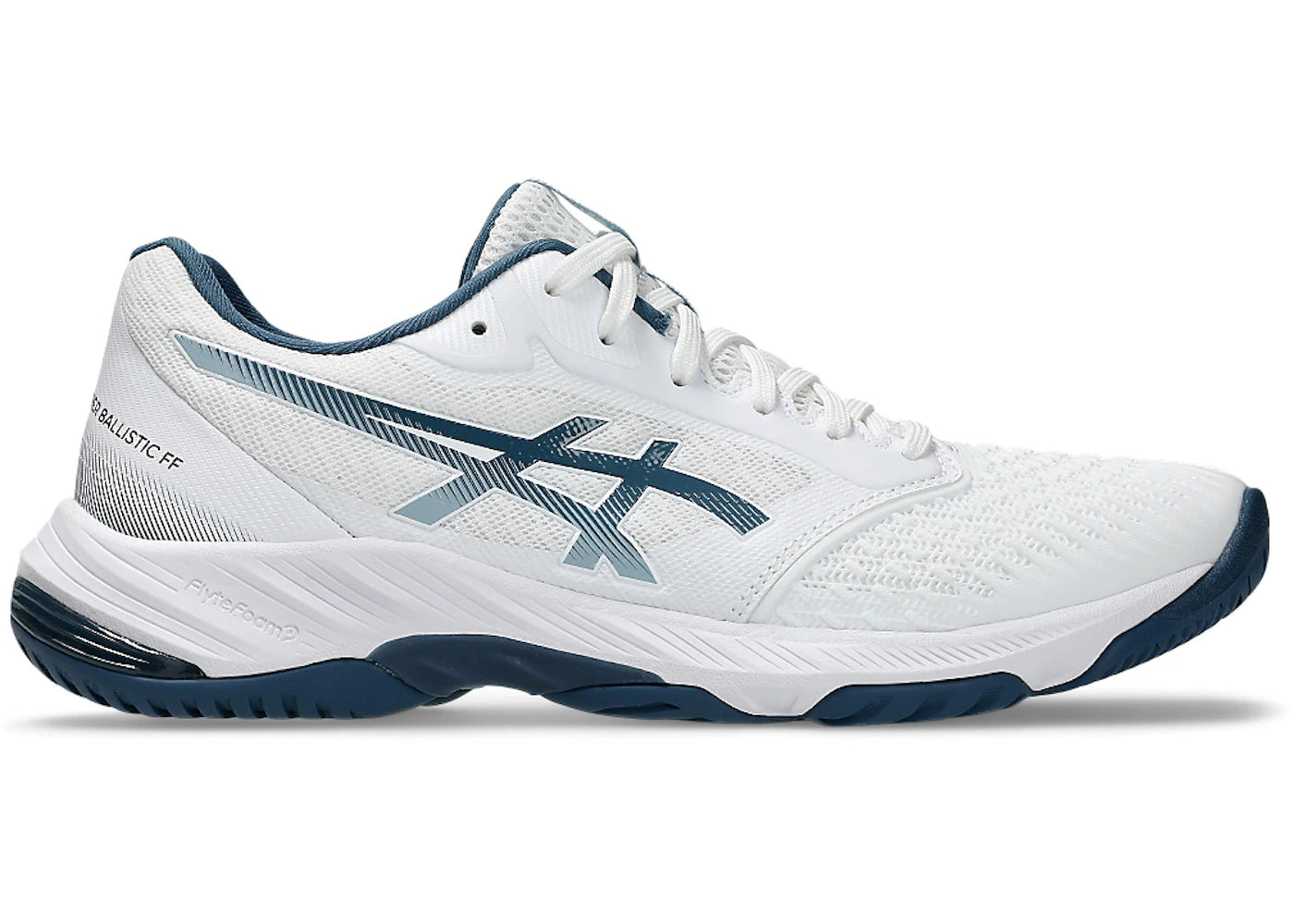 ASICS Netburner Ballistic FF 3 White Vintage Indigo