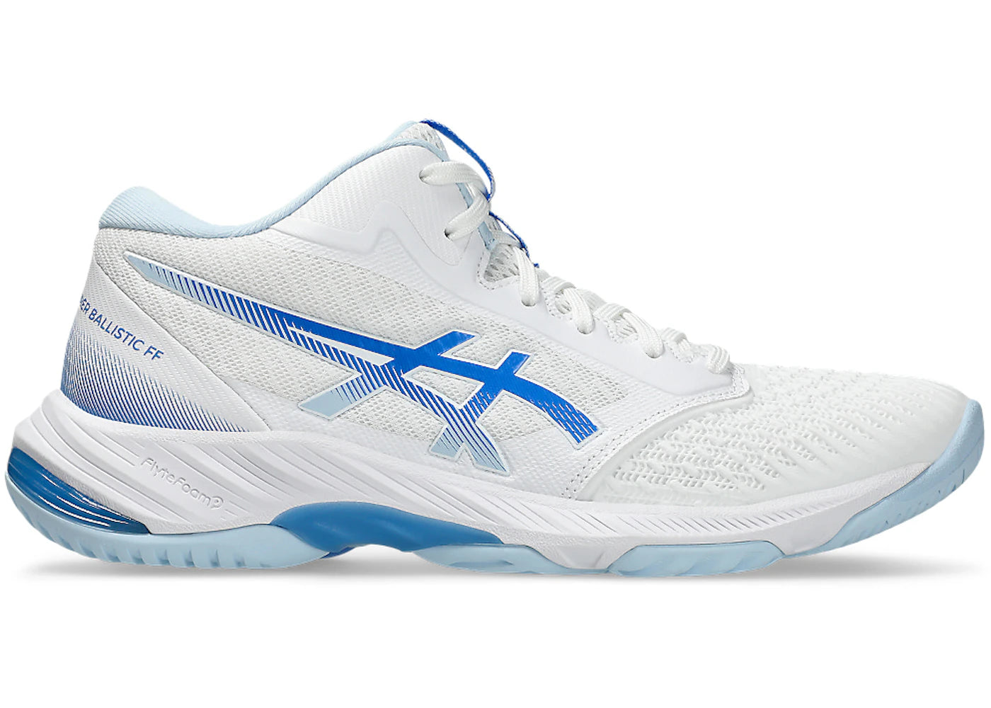 ASICS Netburner Ballistic FF MT 3 White Blue Coast (Women's)