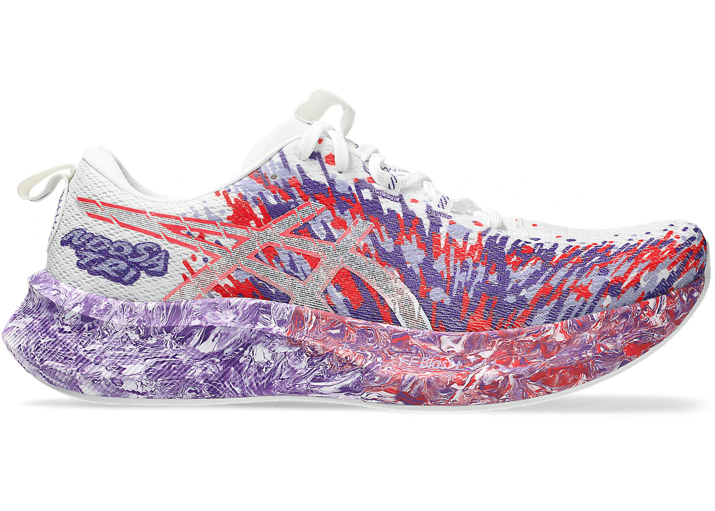 ASICS Noosa Tri 16 White Edo Purple