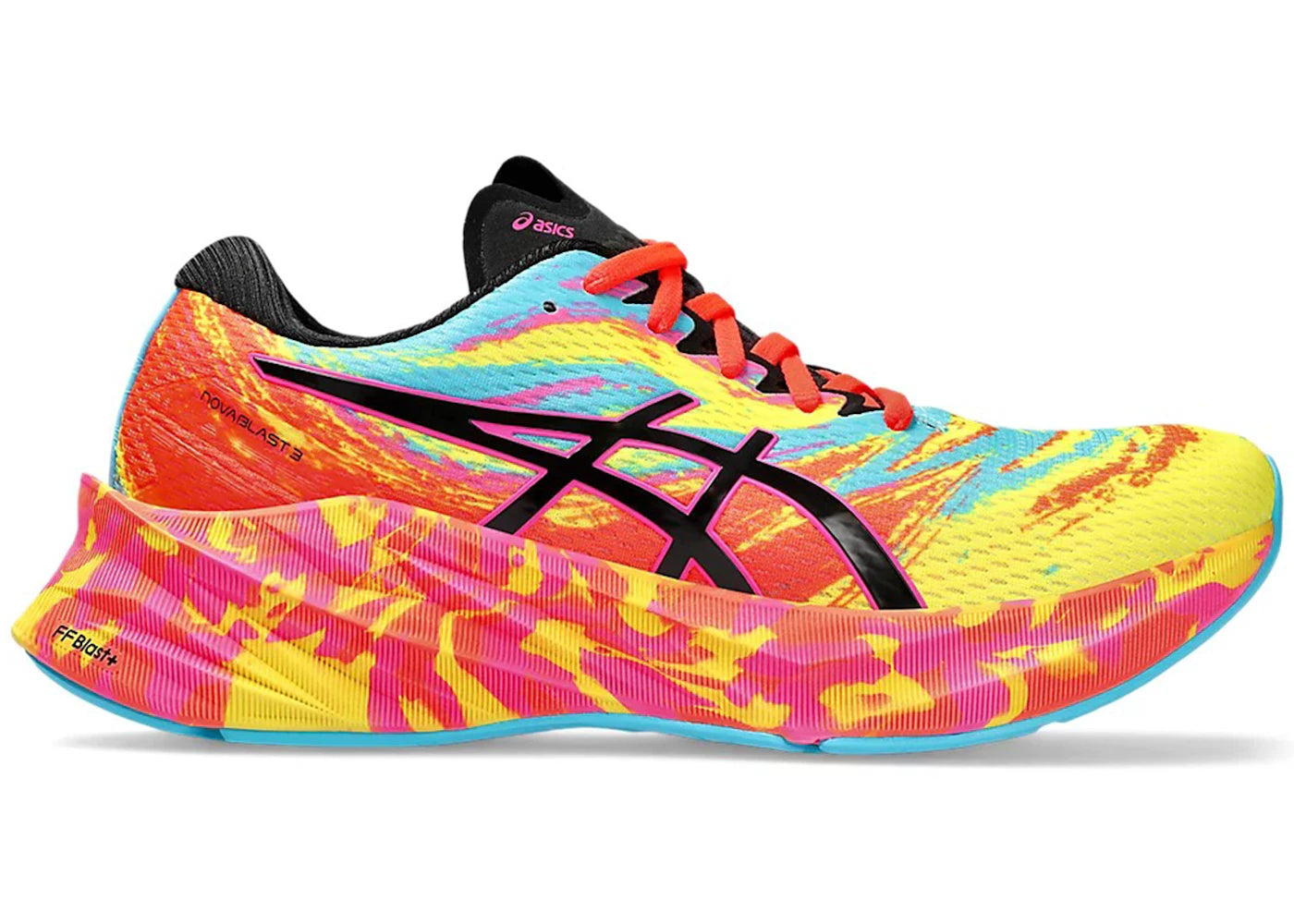 ASICS Novablast 3 Aquarium Vibrant Yellow Pink (Women's)