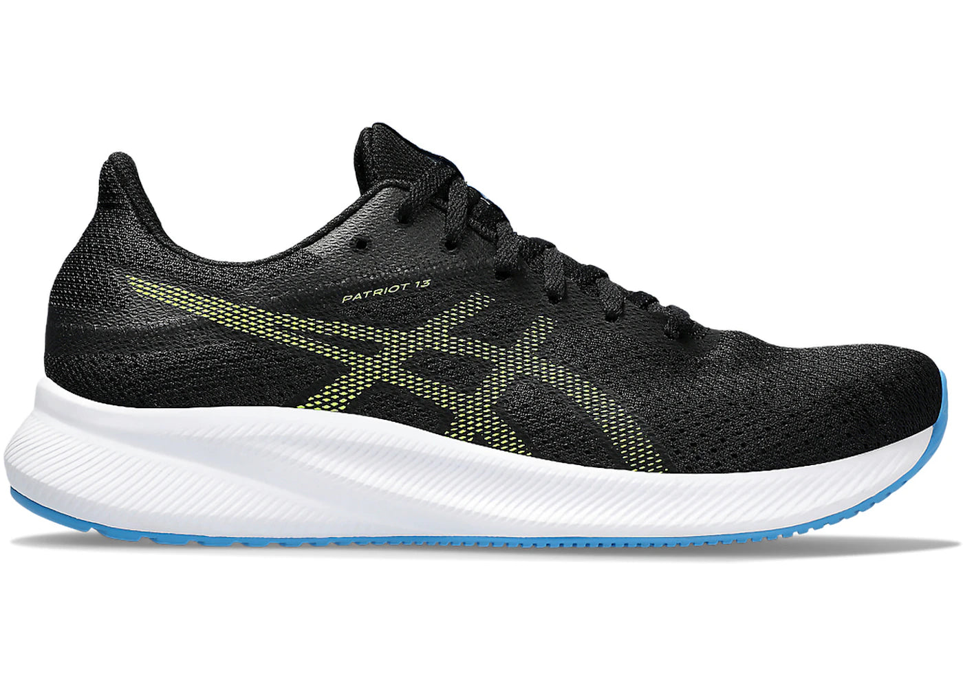 ASICS Patriot 13 Black Electric Lime