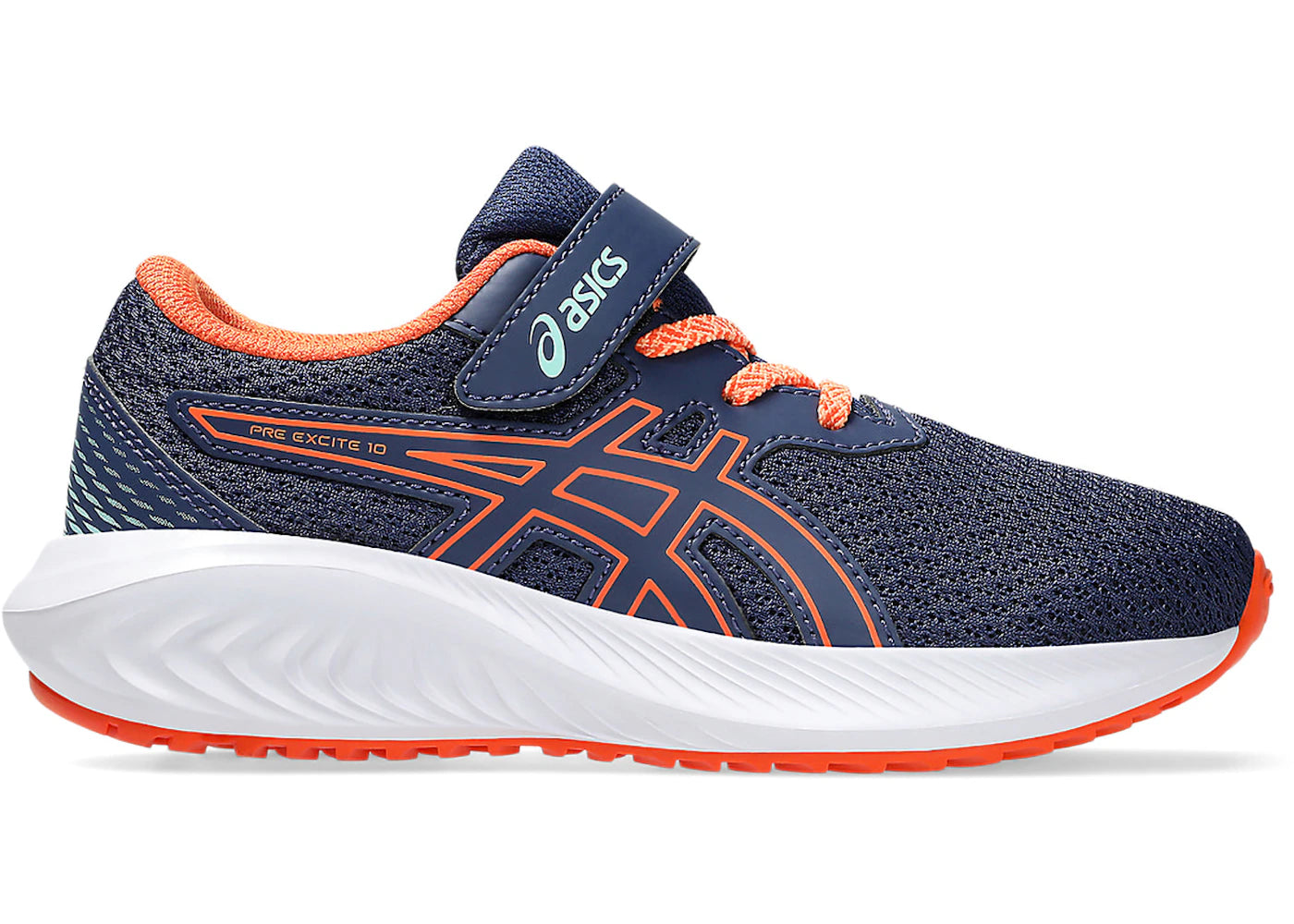 ASICS Pre Excite 10 Indigo Blue Nova Orange (PS)