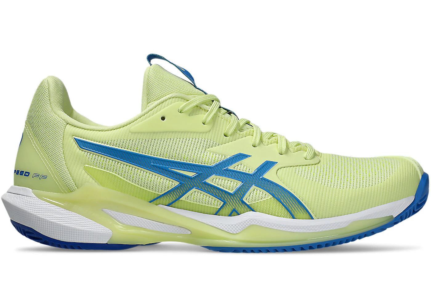 ASICS Solution Speed FF 3 Clay Huddle Yellow Blue Coast (Women's)