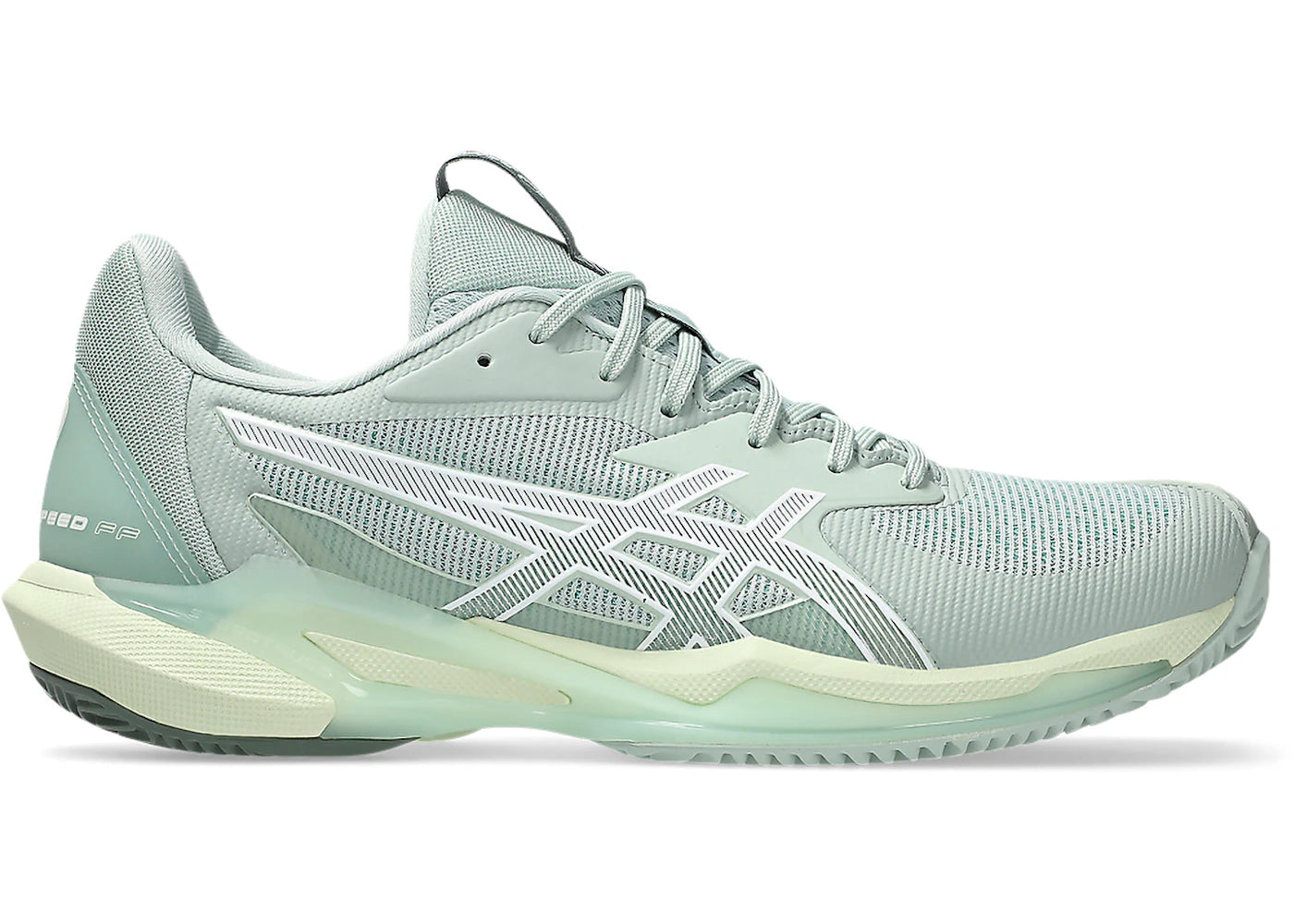 ASICS Solution Speed FF 3 Clay Lichen Rock White (Women's)