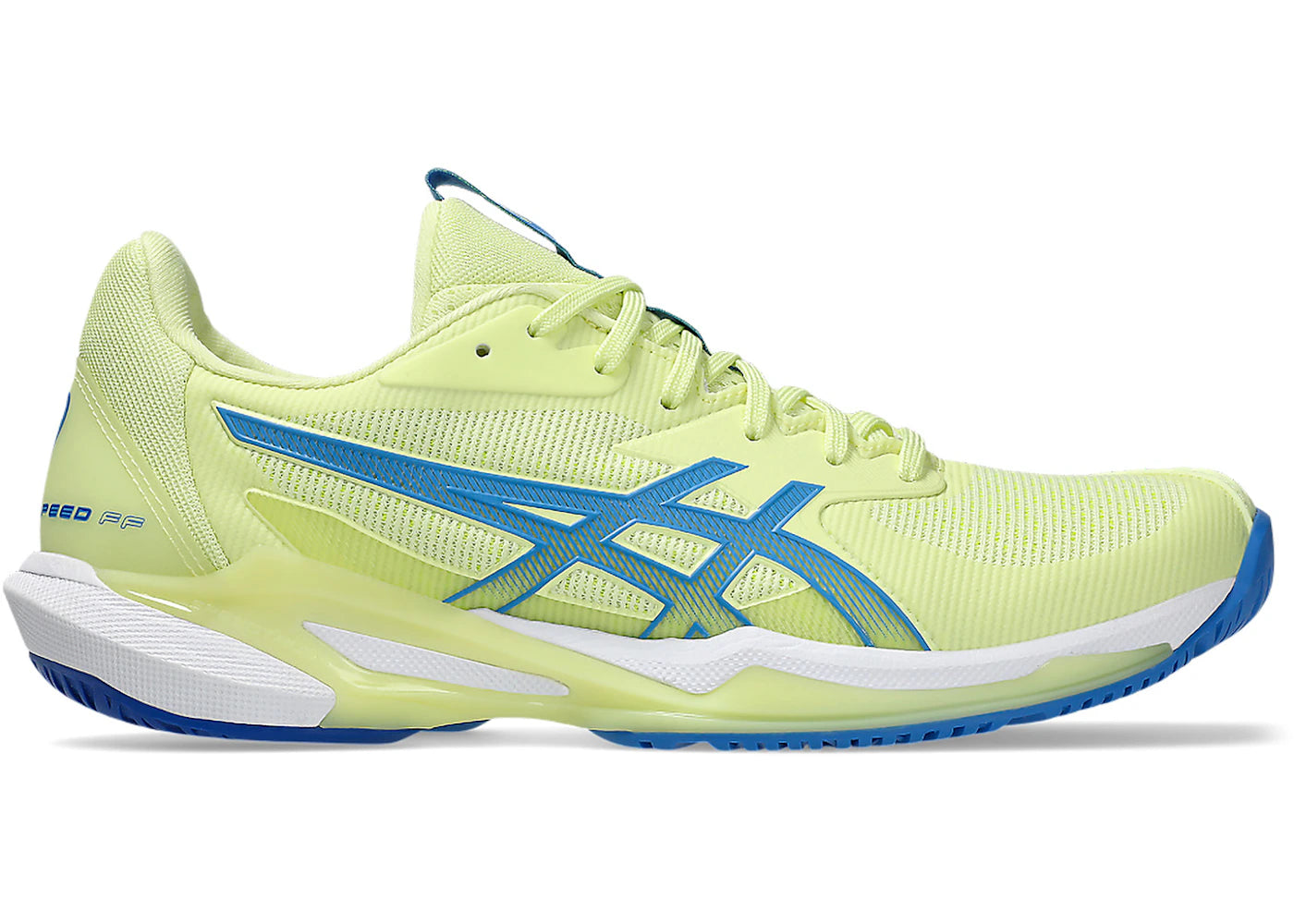ASICS Solution Speed FF 3 Huddle Yellow Blue Coast (Women's)