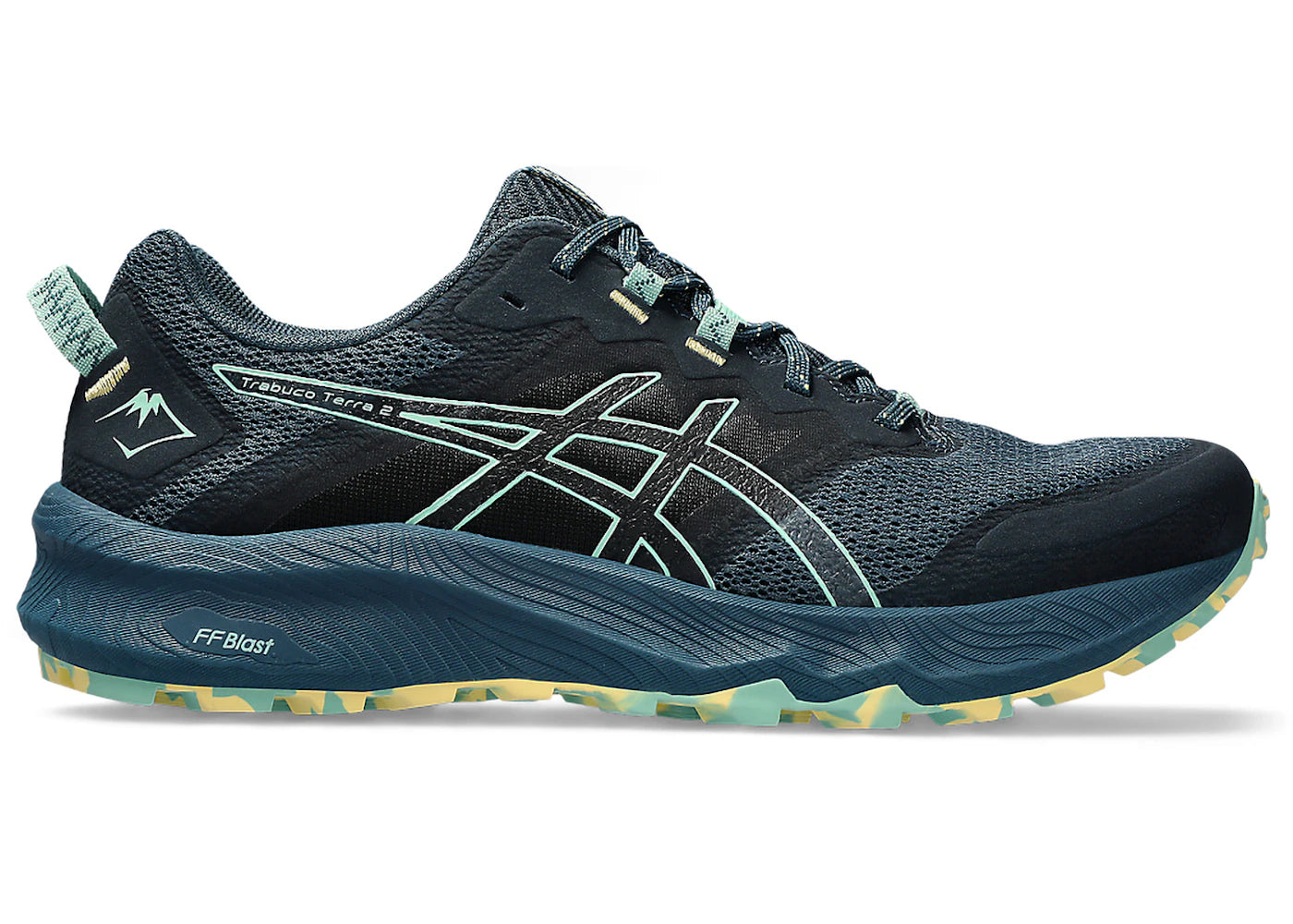 ASICS Trabuco Terra 2 Magnetic Blue Dark Mint