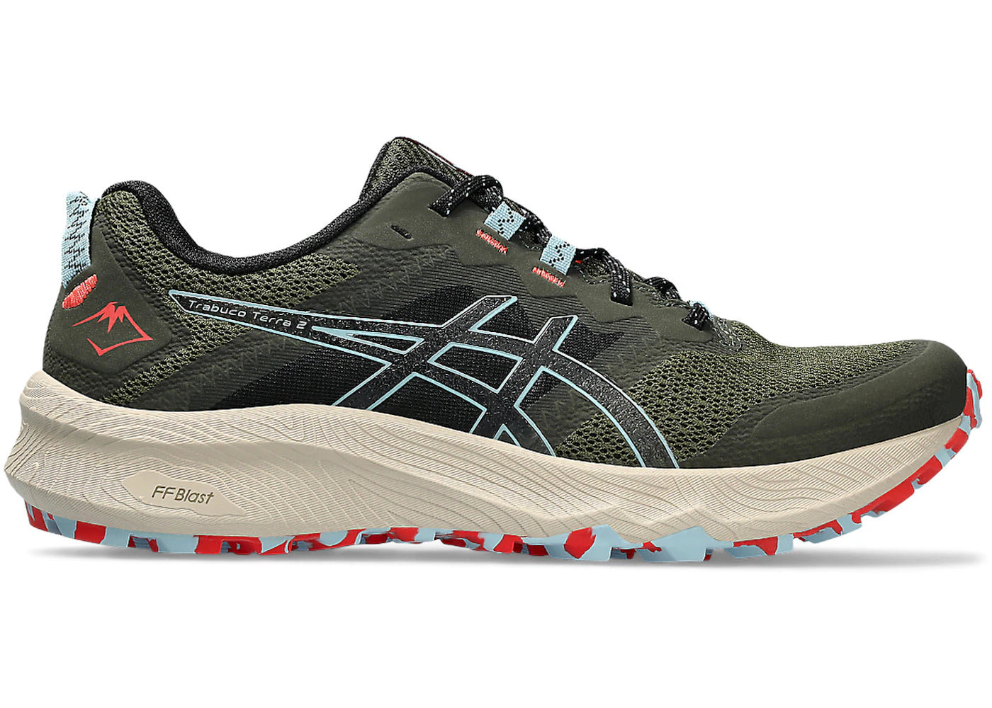 ASICS Trabuco Terra 2 Smog Green Smoke Blue