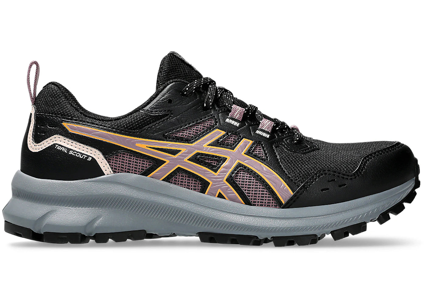 ASICS Trail Scout 3 Black Dusty Mauve (Women's)