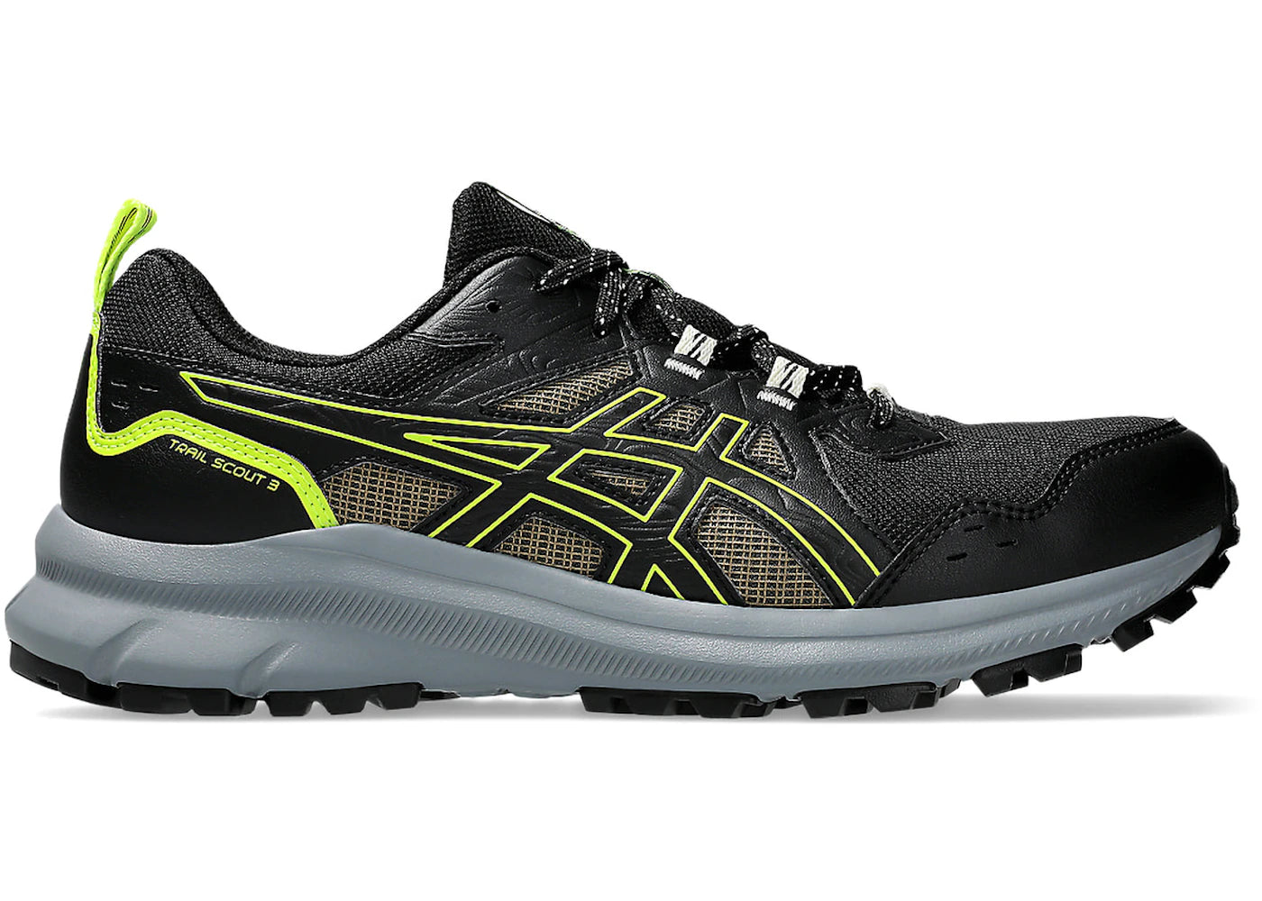 ASICS Trail Scout 3 Black Safety Yellow