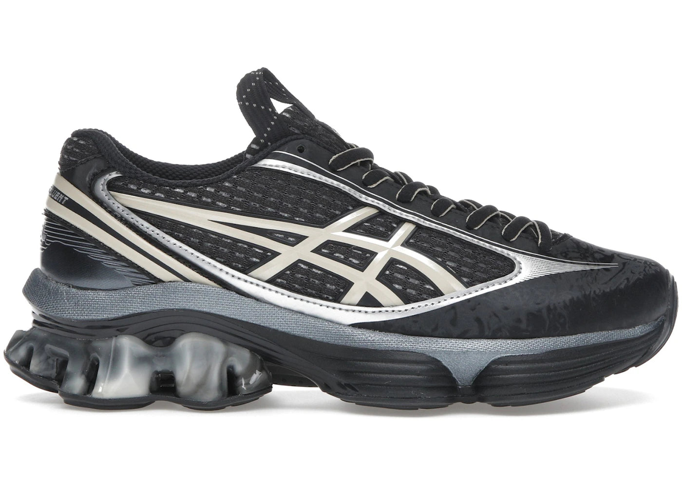 ASICS US6-S Gel-Kinetic Fluent Kiko Kostadinov Black Vanilla