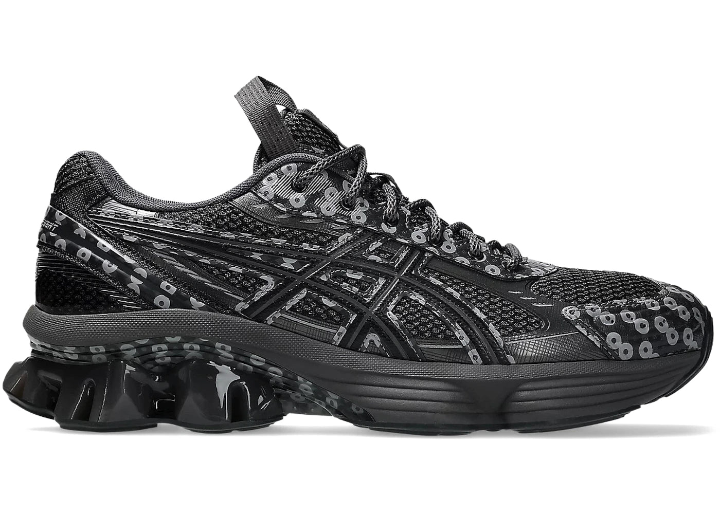 ASICS US7-S Gel-Kinetic Fluent Kiko Kostadinov Obsidian Grey