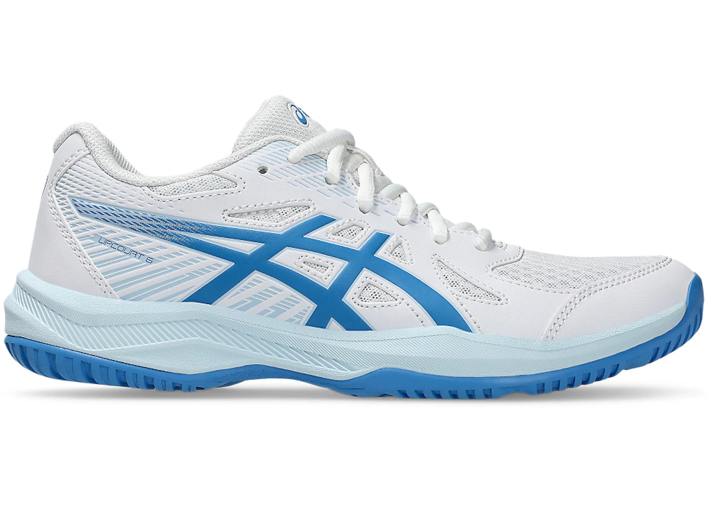 ASICS Upcourt 6 White Blue Coast (Women's)