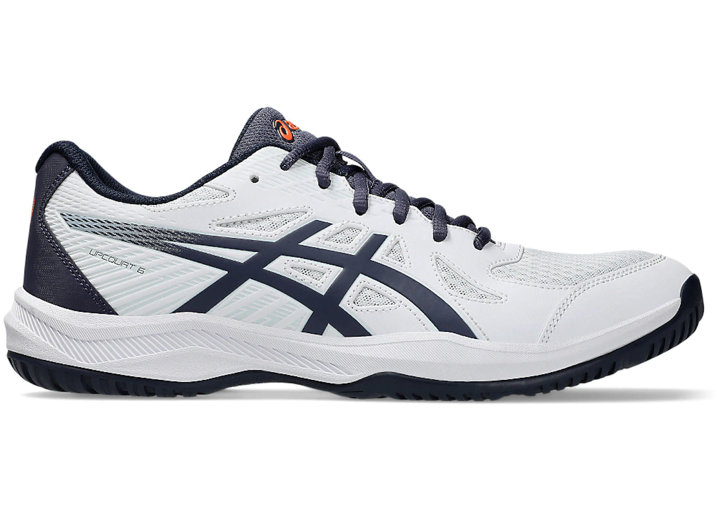 ASICS Upcourt 6 White Indigo Fog