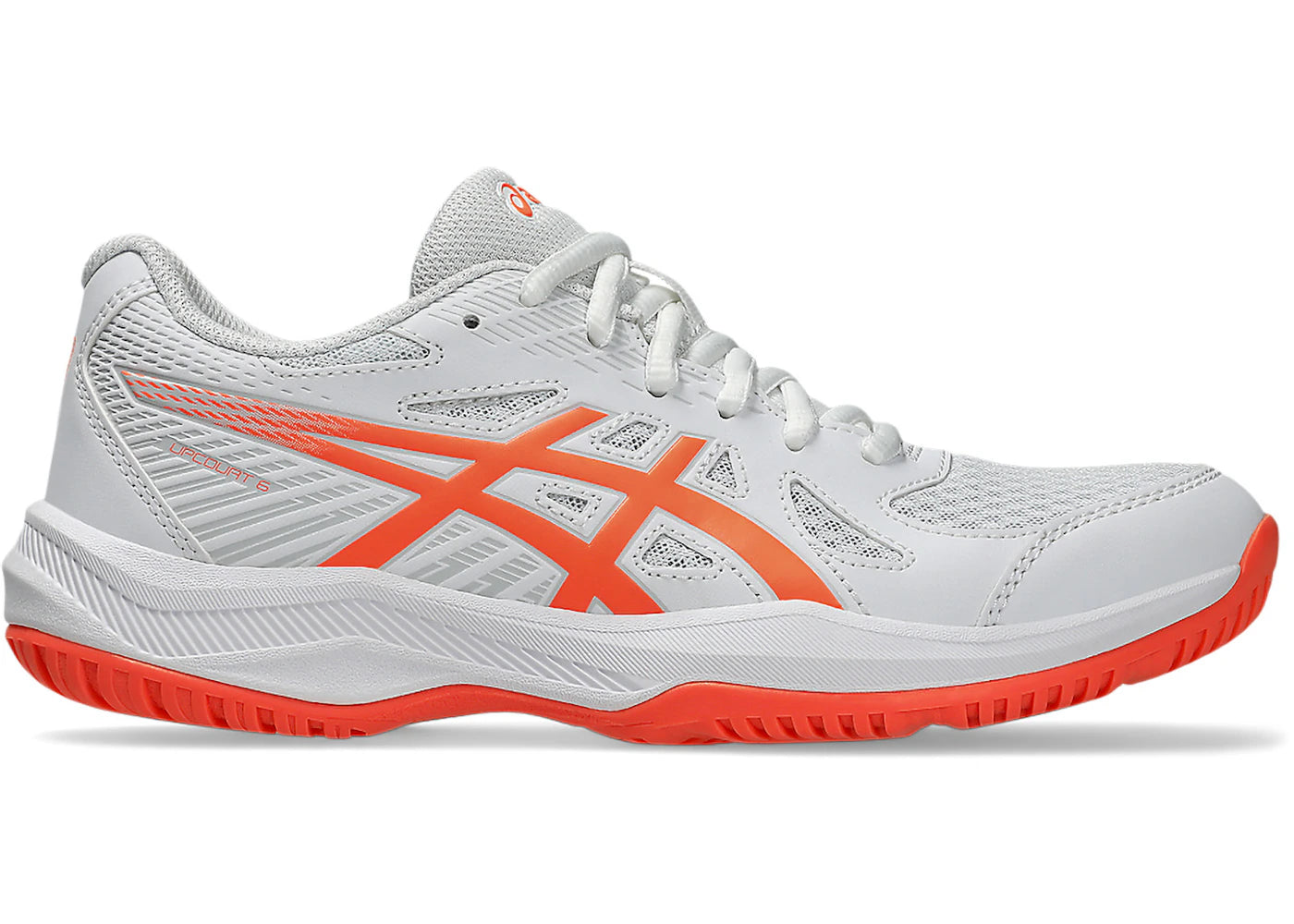 ASICS Upcourt 6 White Vivid Coral (Women's)