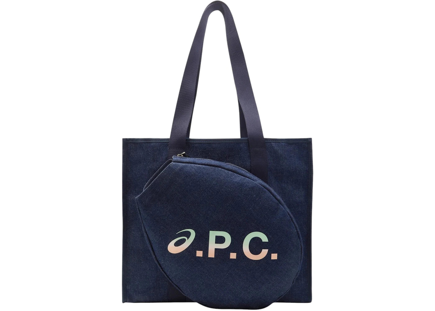 ASICS x APC Racquet Tote Bag Indigo