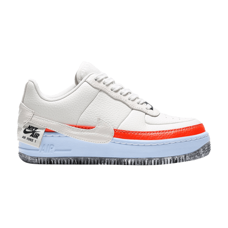 Nike Air Force 1 Jester XX Light Bone Team Orange (Women's)