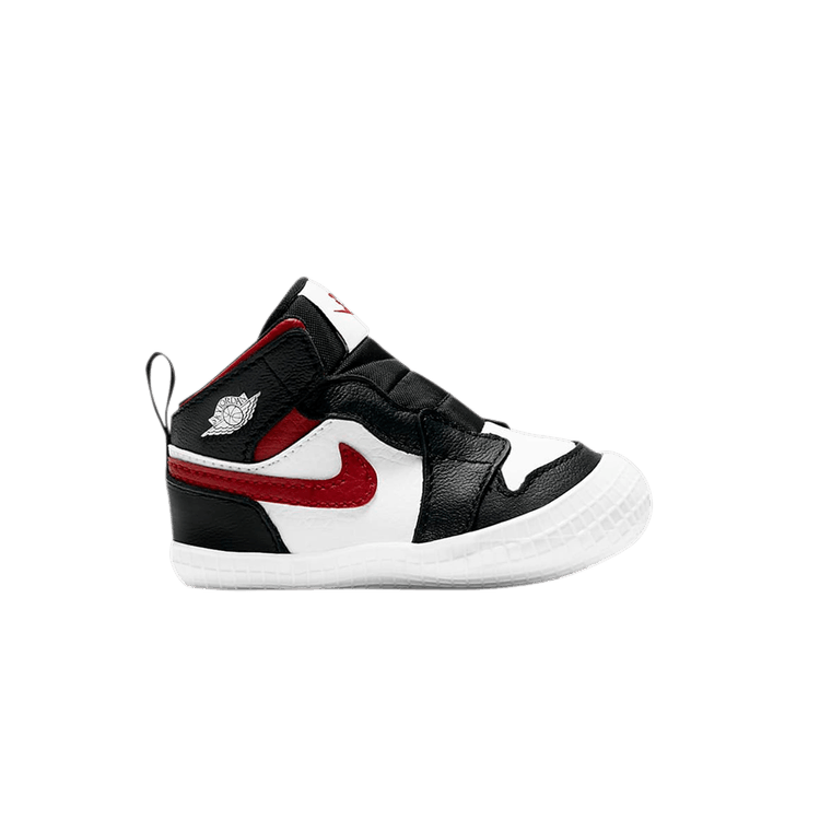 Jordan 1 Crib Bootie Black White Gym Red (I)