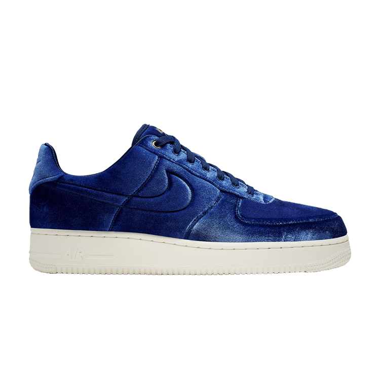 Nike Air Force 1 Low Premium 3 Velour Blue Void