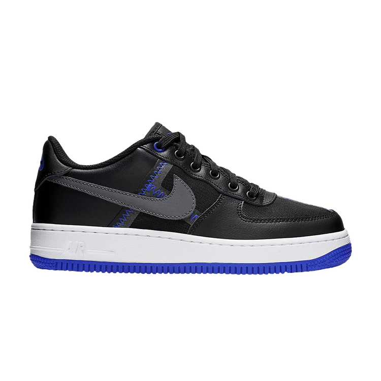 Nike Air Force 1 Low LV8 Black Racer Blue Mystic Navy (GS)