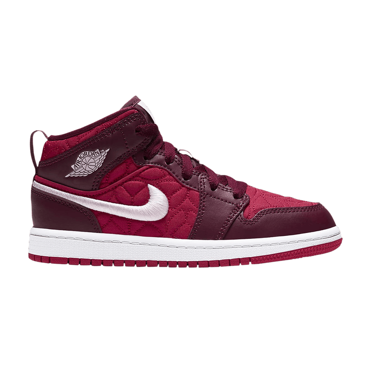 Jordan 1 Mid Red Quilt (PS)