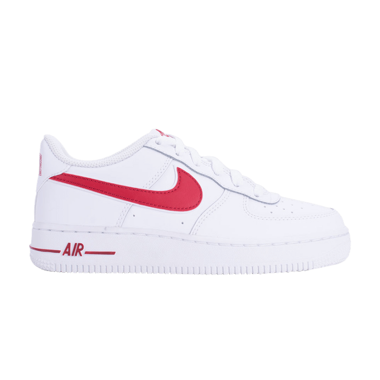 Nike Air Force 1 Low White Gym Red (GS)