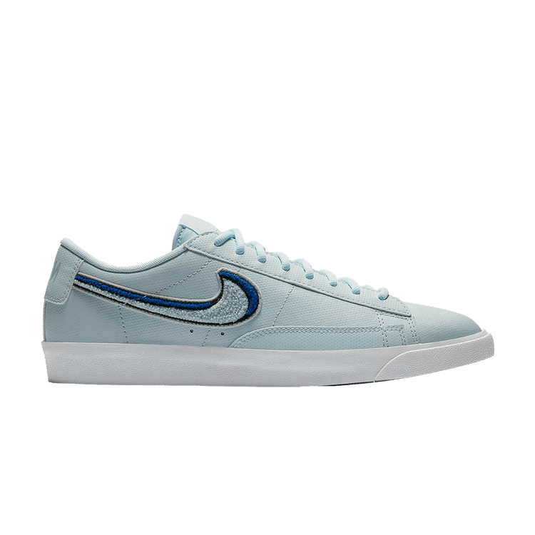 Nike Blazer Low 3D Chenille Swoosh Blue Tint